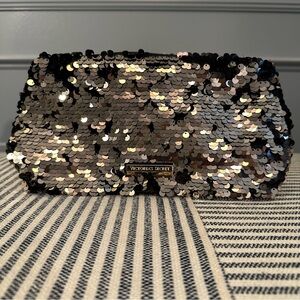 Sequin pouch